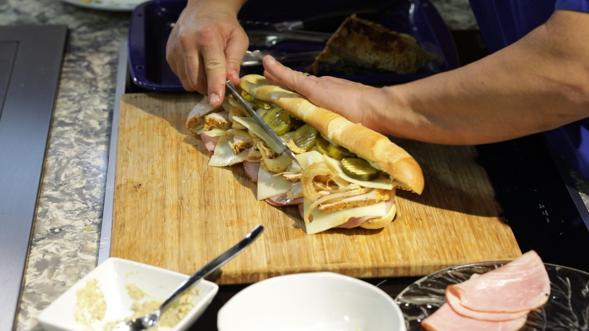 The Best Cuban Sandwich Sous Vide and Seared Pork