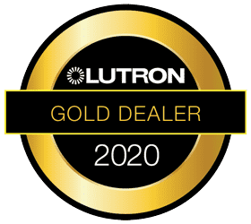 Lutron 2020 Gold Dealer Logo