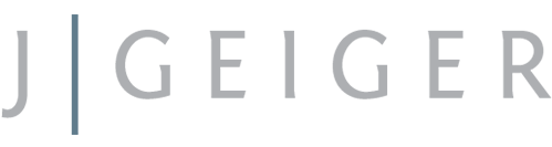 J Geiger logo