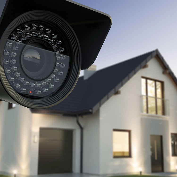 Surveillance Camera Outside of Home
