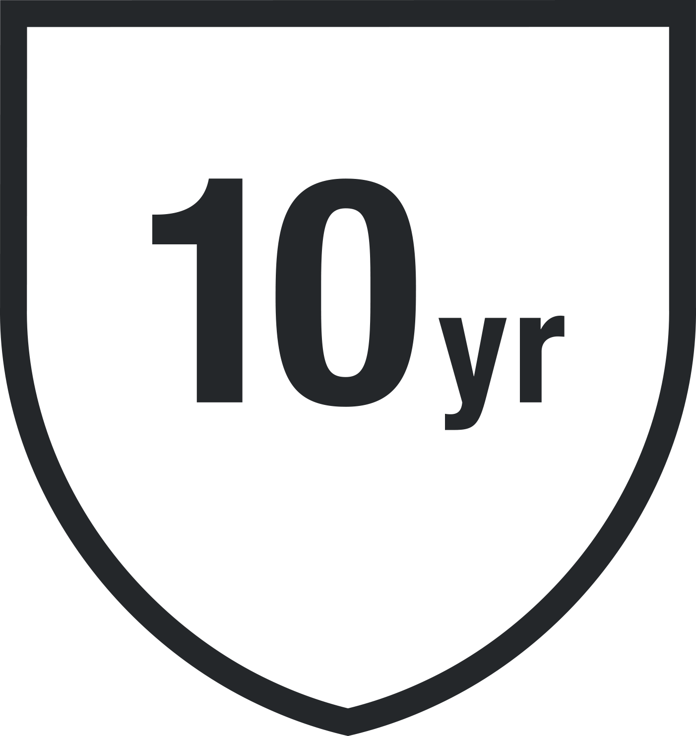 10 Years. Guaranteed