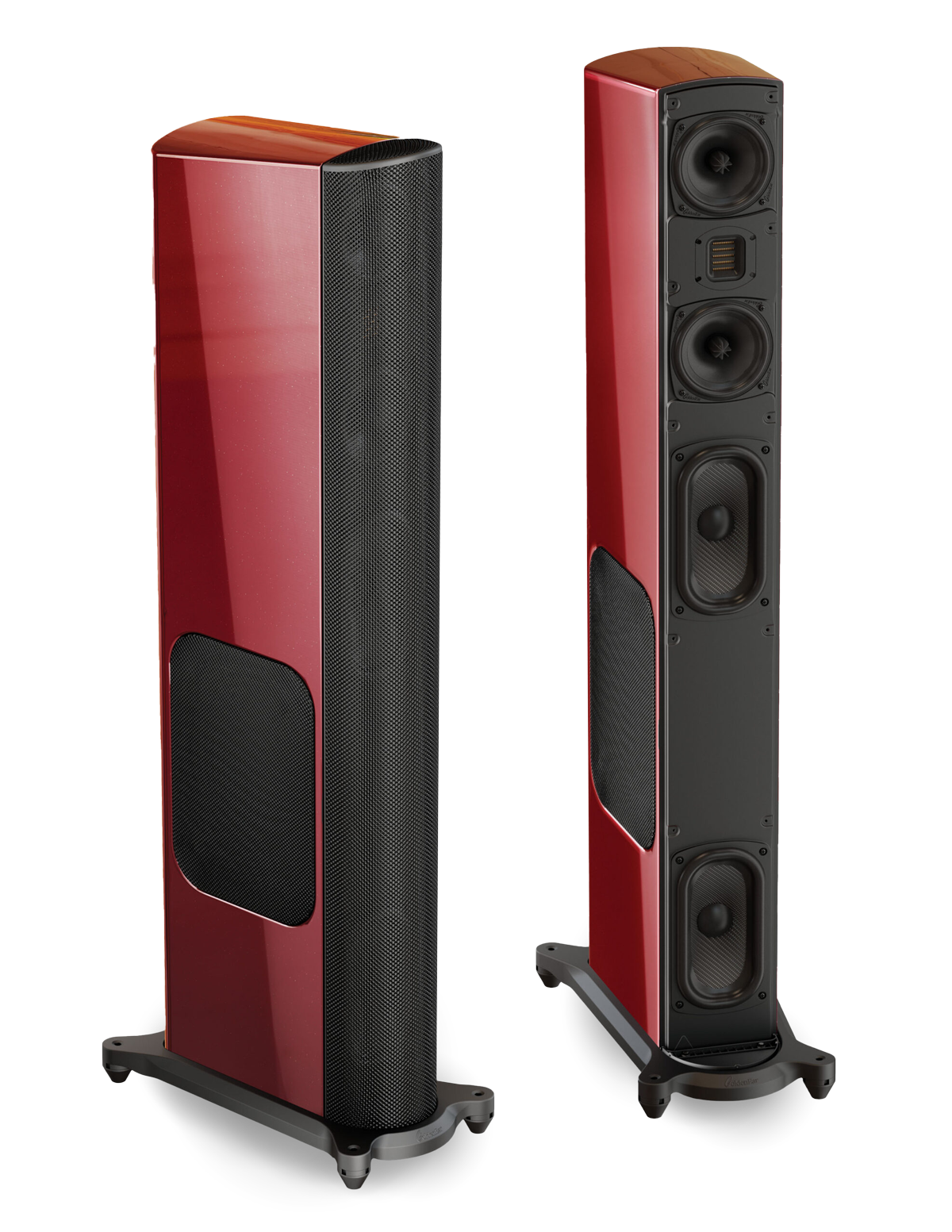 T66 Model in GoldenEar’s new Red T Series