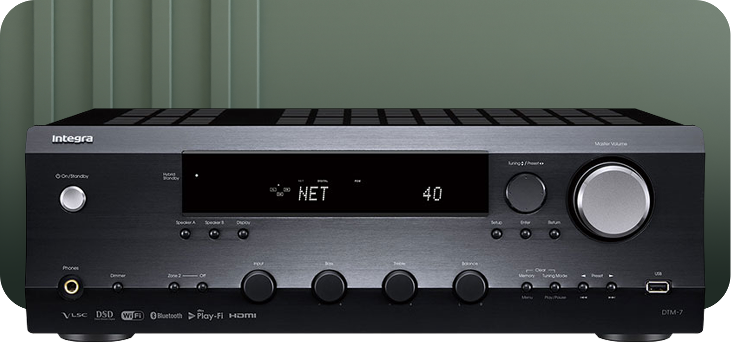Integra Stereo Receiver