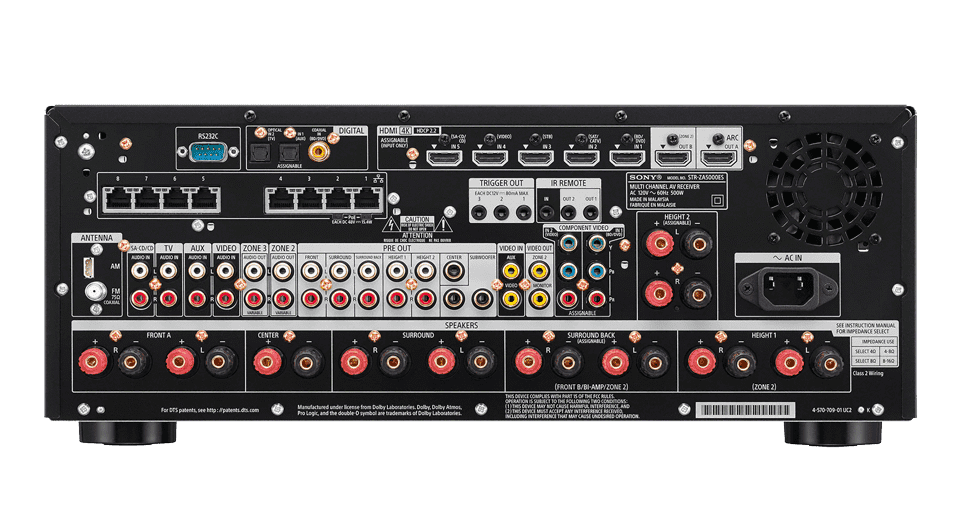Receiver Back