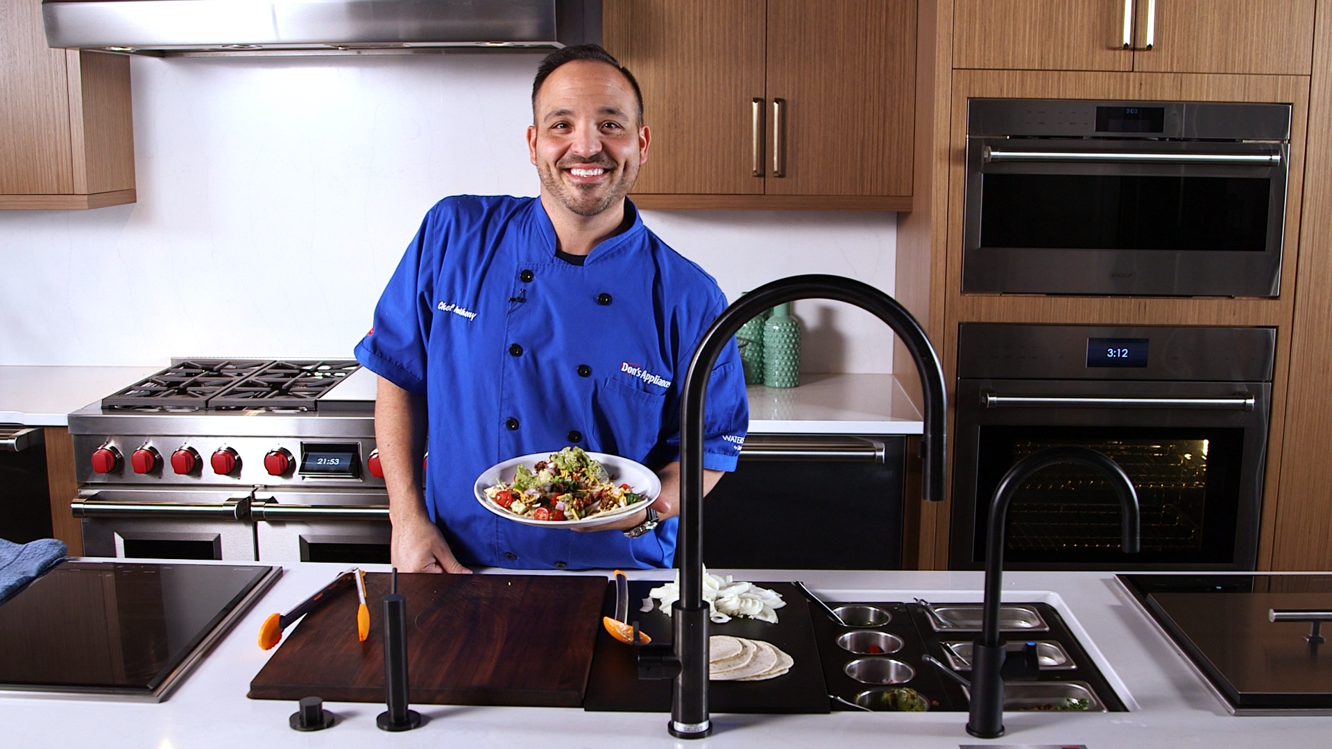 Galley Workstation Taco Bar Quick and Easy Tacos