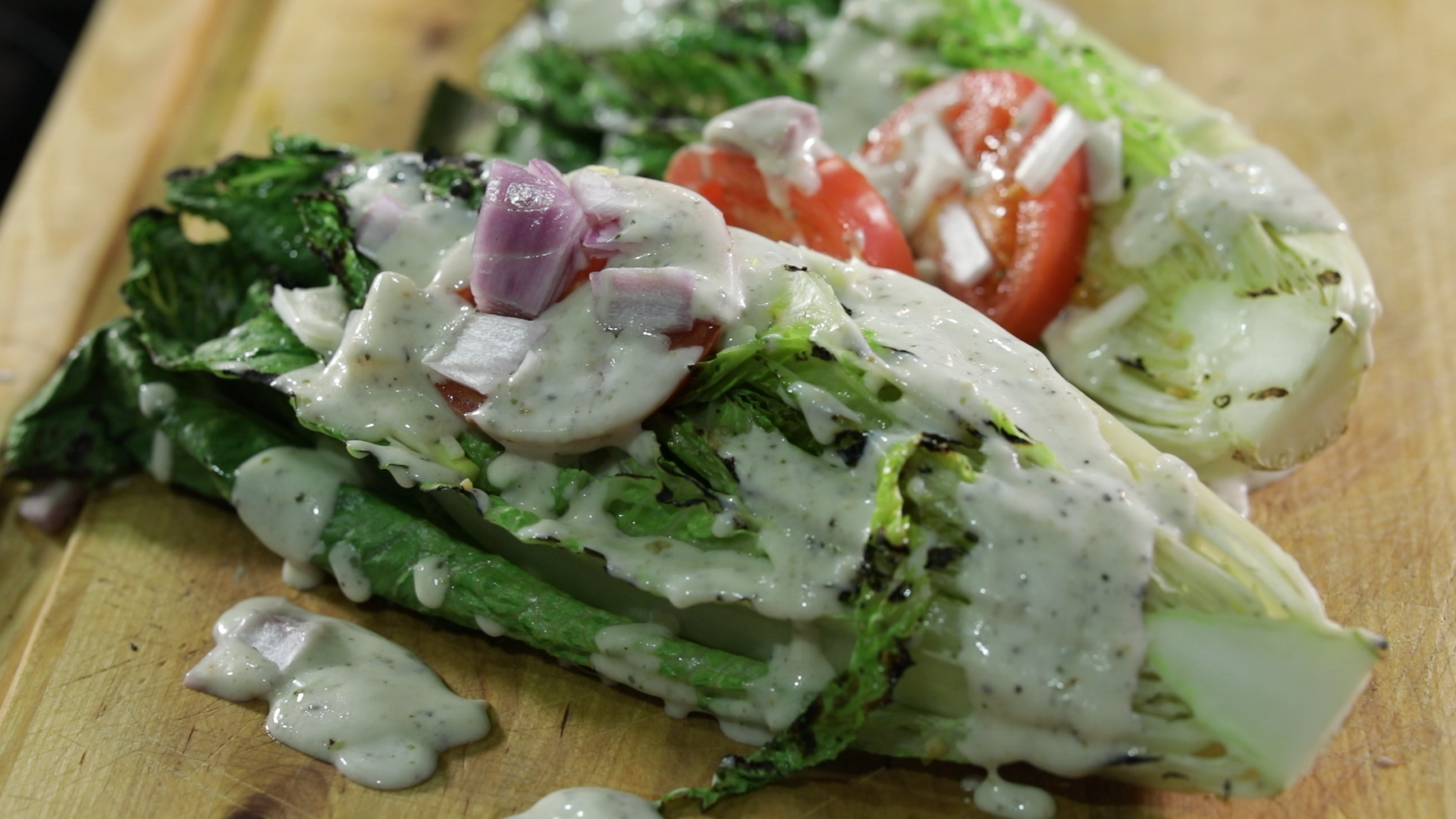 How to Grill the Perfect Romaine Hearts Grilled Wedge Salad