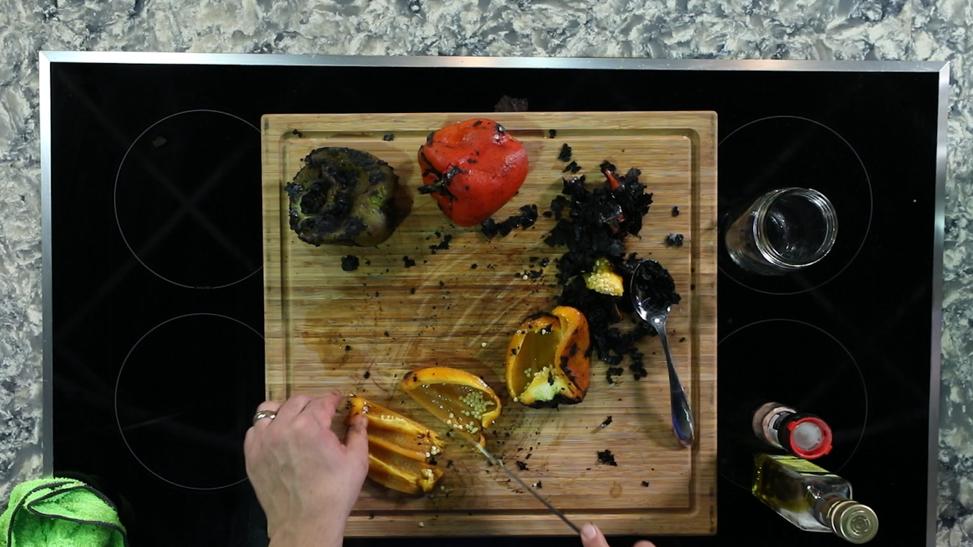 How to Cook Fire Roasted Peppers
