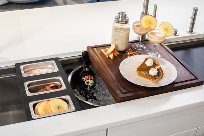 Pumpkin Spice Martini Using the Galley Workstation