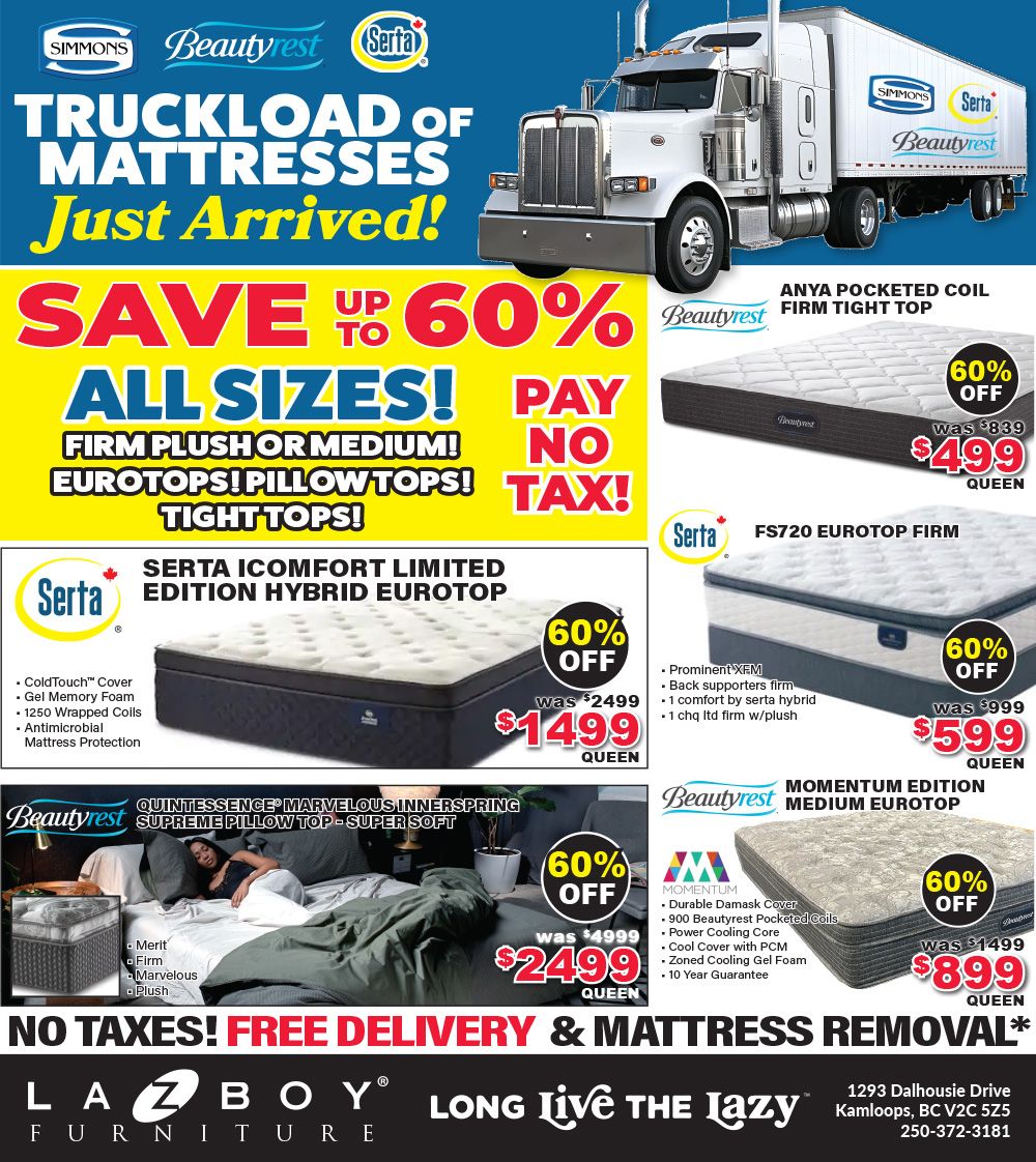 truckload of mattress sale