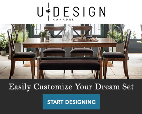 U-Design Canadel. Easily customize your dream set - Start Designing