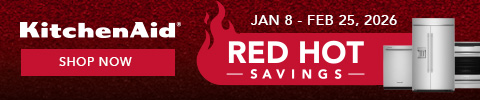 KitchenAid Red Hot Savings Jan 25th to February 11th