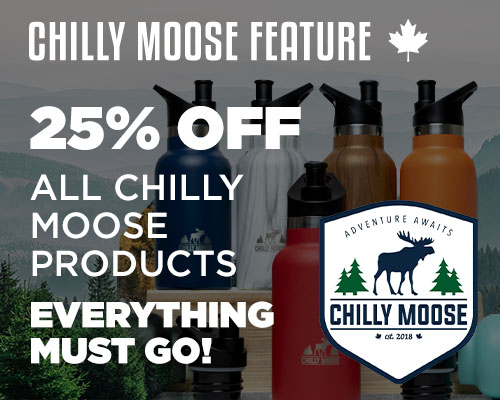 Chilly Moose Feature 25% Off All Chilly Moose Products. Everything must go! - Shop Now