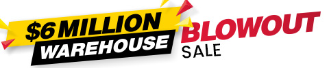 $6 Million Warehouse Blowout Sale. We are moving warehouses, so we would rather sell it than move it - shop now