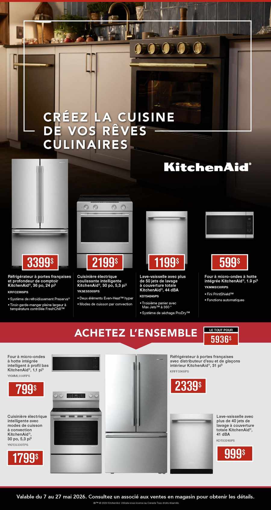 Promotions Whirlpool. DU 7 AU 27 MAI 2026. Page 8