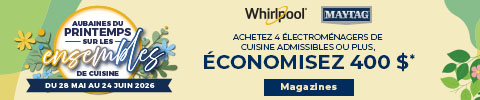 ACHETEZ 4 ÉLECTROMÉNAGERS DE CUISINE ADMISSIBLES OU PLUS, ÉCONOMISEZ 400 $* - MAGASINEZ