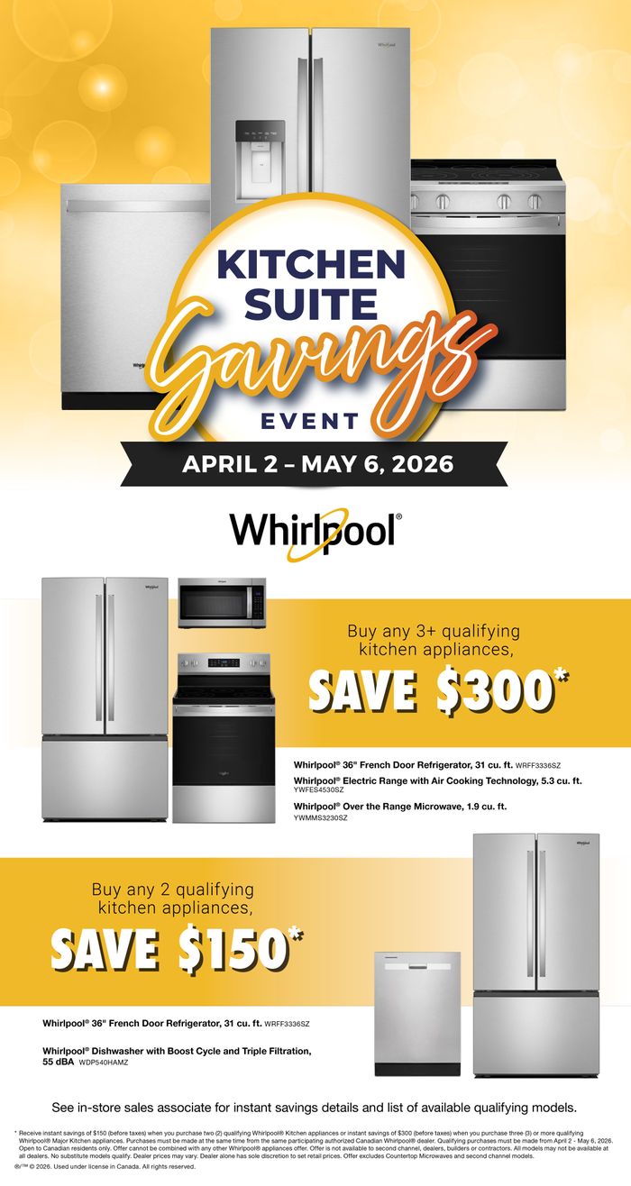 April promotions. Page 1