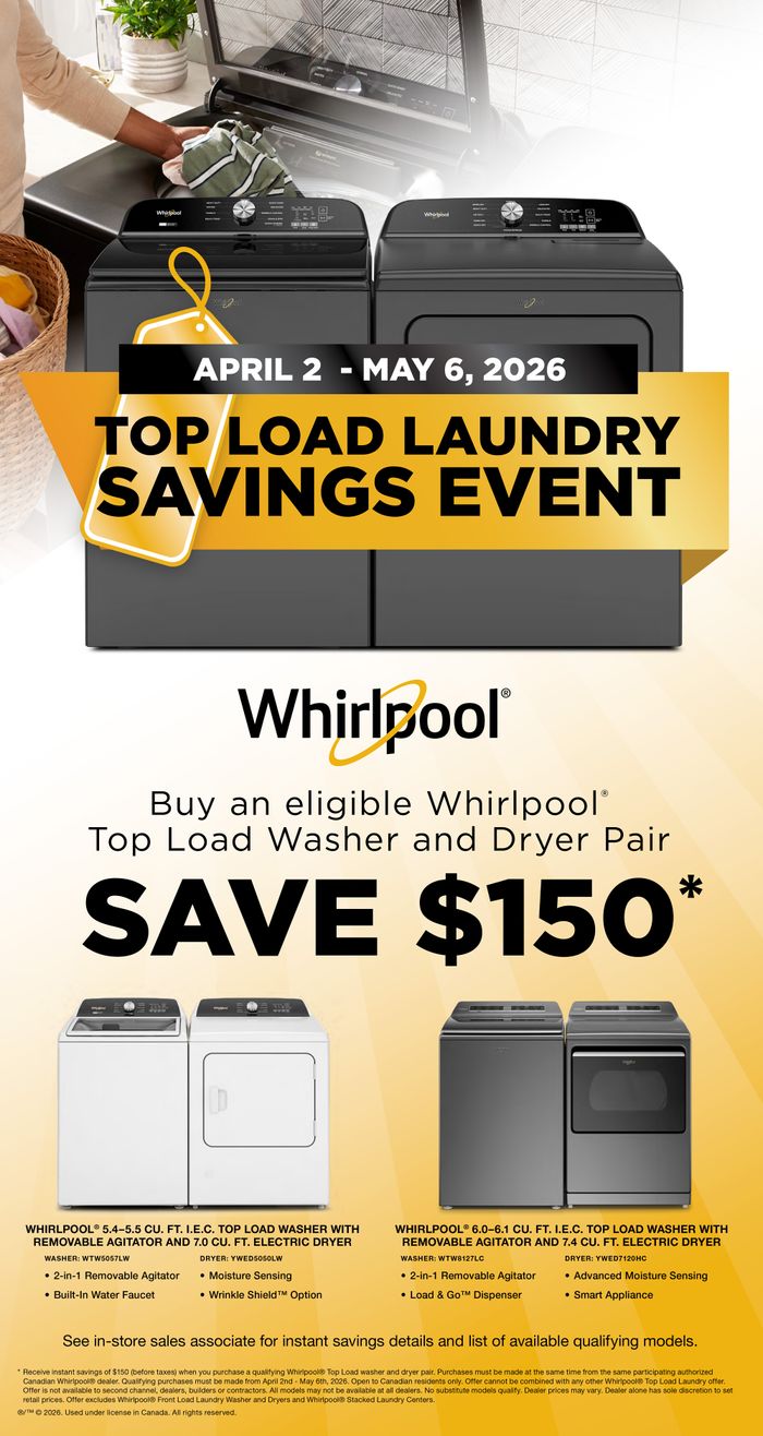 April promotions. Page 1