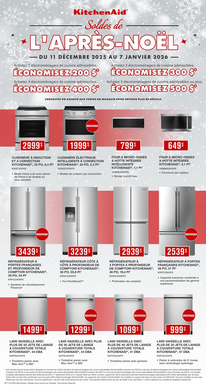 KitchenAid Soldes de L'APRÈS-NOEL