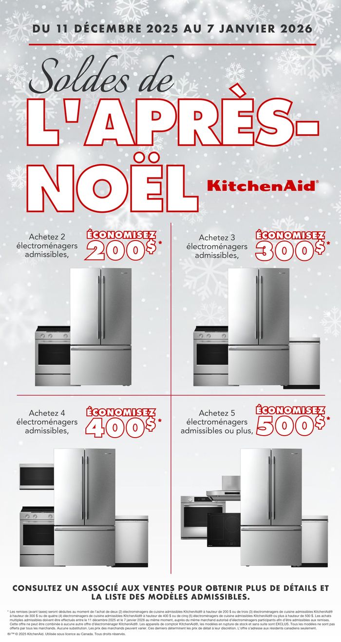 KitchenAid Soldes de L'APRÈS-NOEL