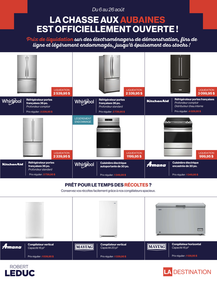 La Chasse Aux Aubaines Est Officiellement Ouverte ! Du 6 au 26 août. Page 1