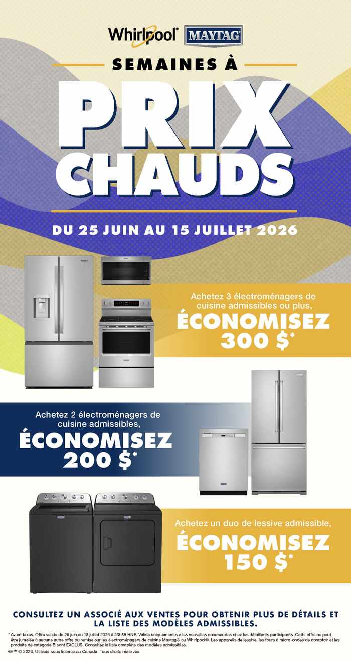 Événement Déménagement. Du 25 Juin Au 15 Juillet. Des rabais qui déménagent ! Page 4