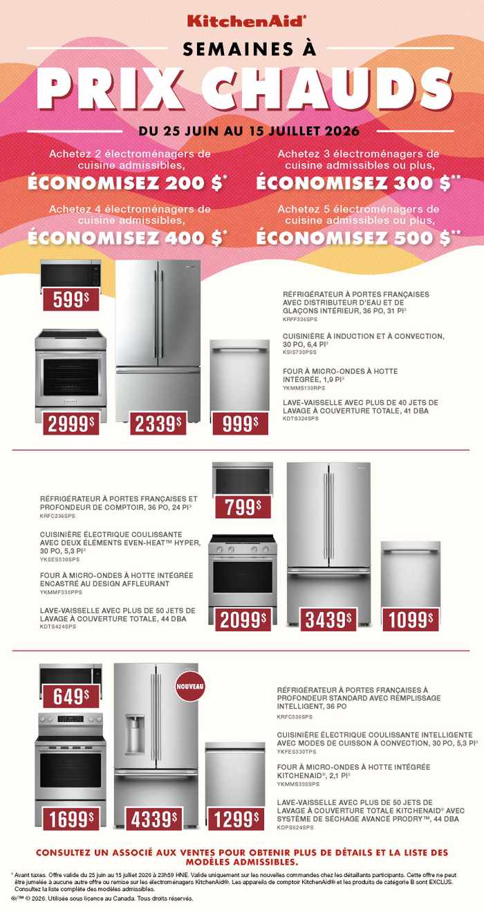 Événement Déménagement. Du 25 Juin Au 15 Juillet. Des rabais qui déménagent ! Page 7
