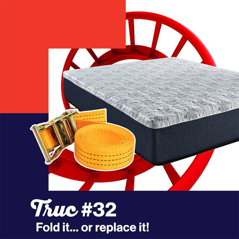 Fold it… or replace it!