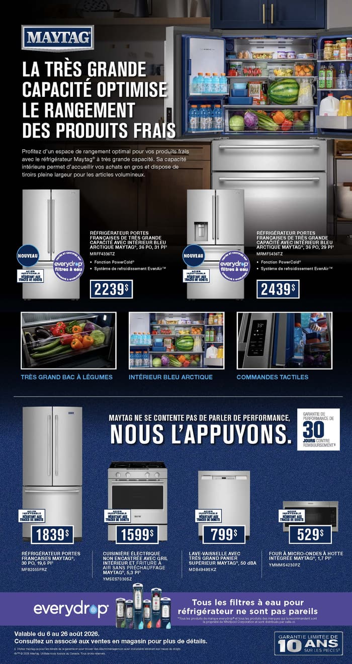 Les Aubaines d’été. Du 6 au 26 août. Page 4