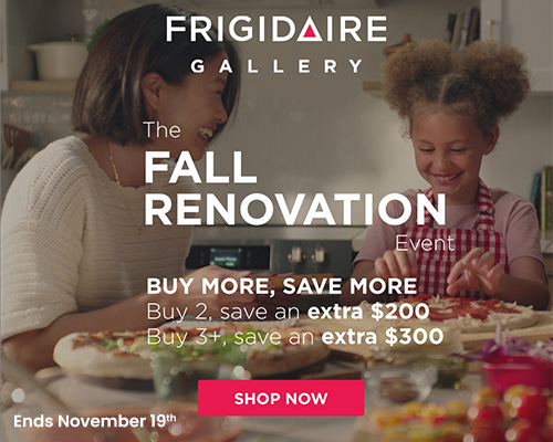 The Frigidaire Gallery Fall Renovation Event