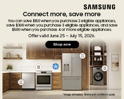 Samsung - connect more, save more - june 25 - july 15
