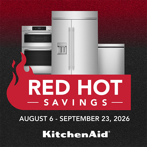 kitchenaid red hot savings. august 6- september 23 - Shop Now