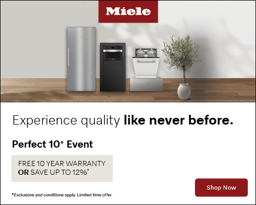 Miele. Experience quality like never before. Perect 10+ Event. Free 10 Year Warranty or Save Up To 12%*. *Exclusions and conditions apply. Limited time offer. - Shop Now