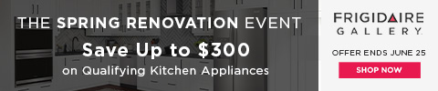 Frigidaire Gallery Spring Renovation Event