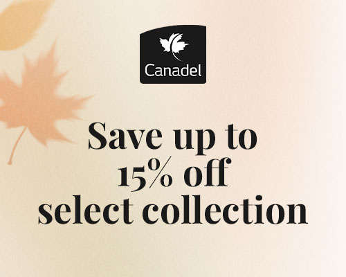 Canadel fall savings - save up to 15% off select collection