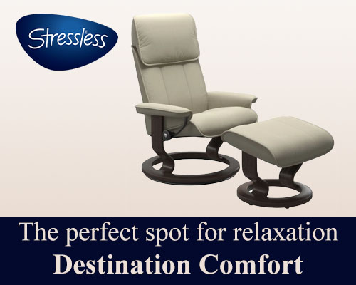 Shop Stressless The perfect spot for relaxation Destination Comfort