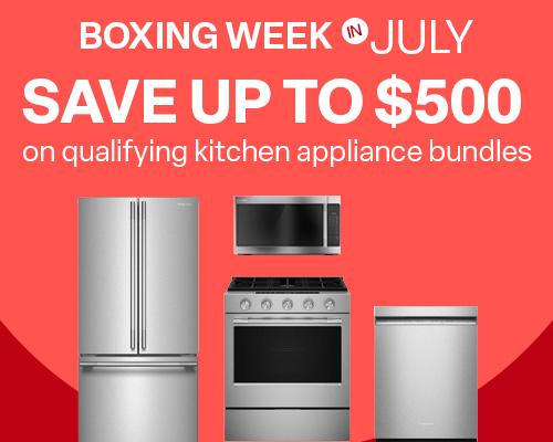 KitchenAid Boxing Week in July Save up to $500 on qualifying kitchen appliance bundles