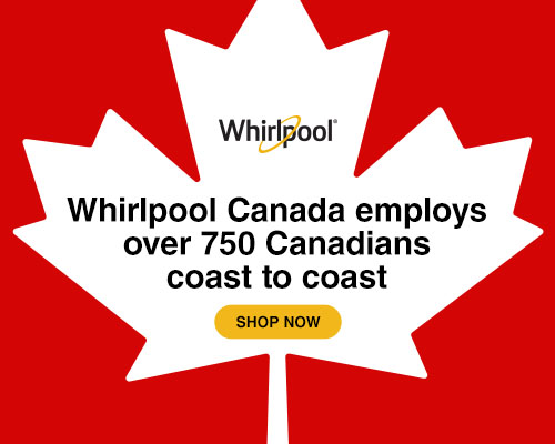 Whirlpool Canada employs over 750 Canadians coast to coast