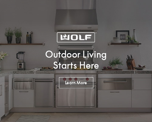 Wolf - Outdoor Living Starts Here - Learn More