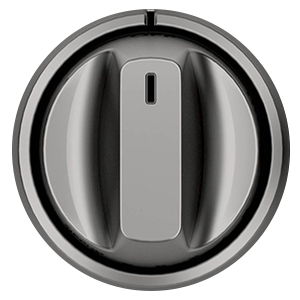 Café Knob - Brushed Black