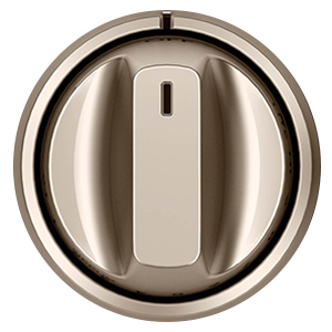 Café Knob - Brushed Bronze