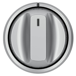 Café Knob - Brushed Stainless