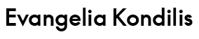Evangelia Kondilis Logo