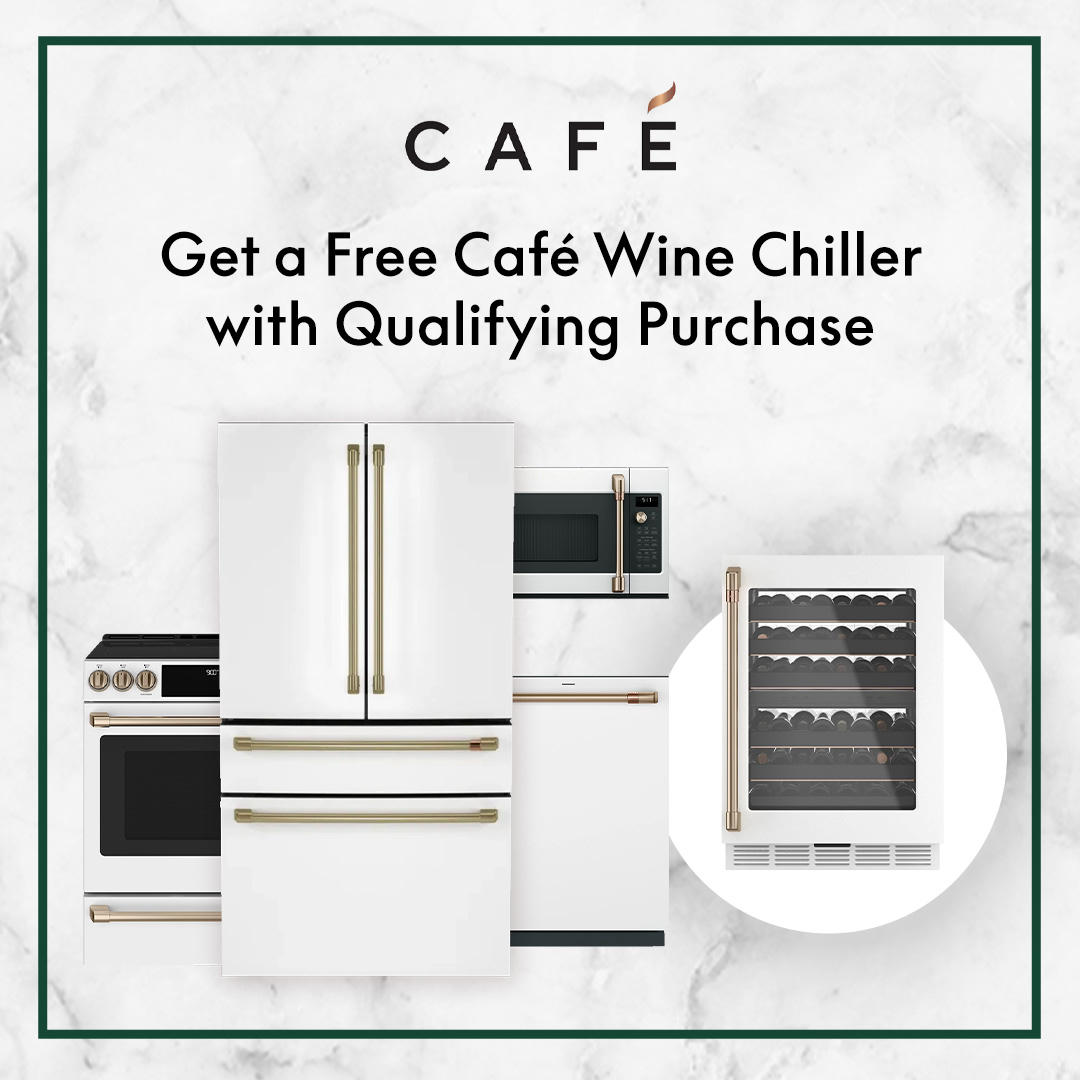 Get a Free Cafe Wine Chiller with Qualifying Purchase - learn more