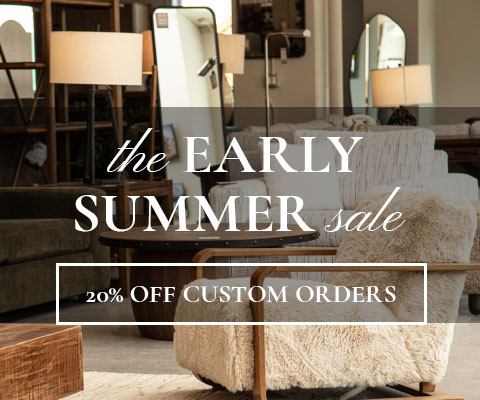 the early summer sale - 20% off custom orders