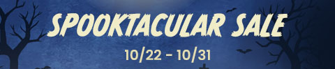 spooktacular savings - monster savings for every room in the home - 10/22 - 10/31