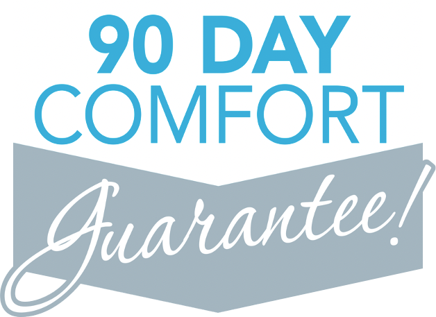 90-Day Comfort Guarantee