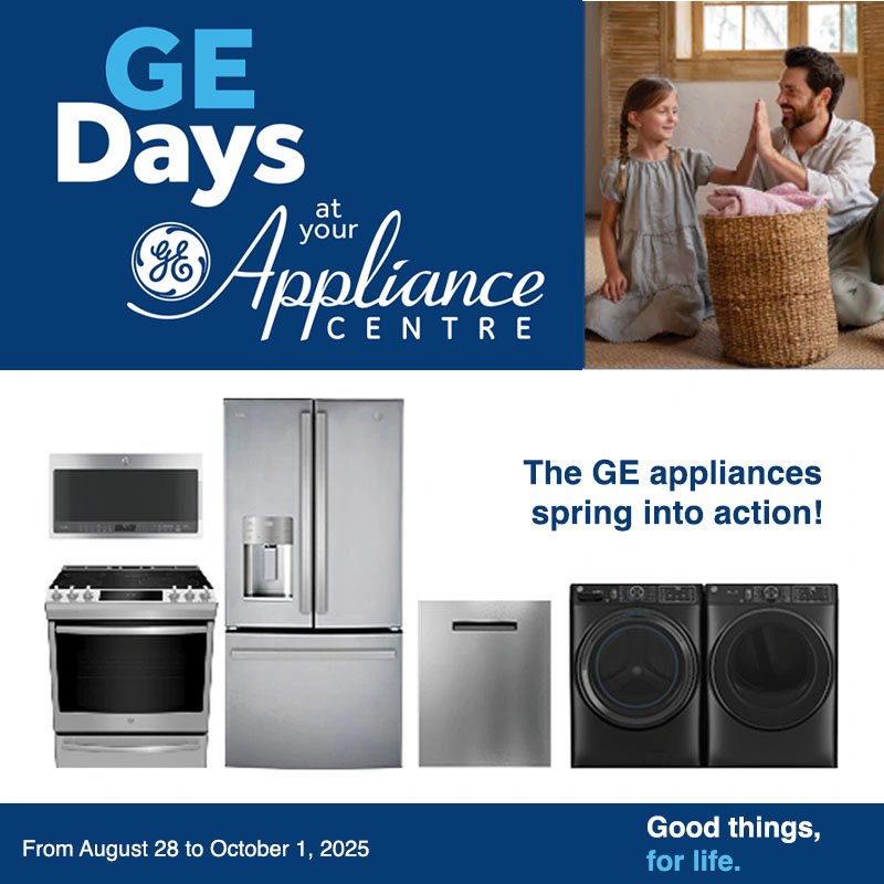 GE Days! The GE appliances spring into action!