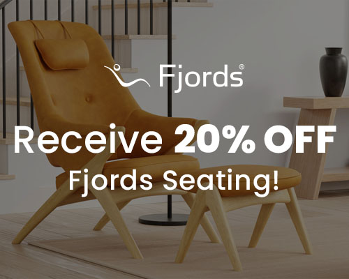 Receive 20% Off Fjords Seating
