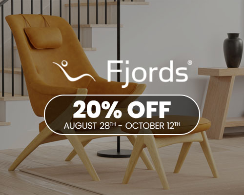 Fjords - 20% Off. August 28th - October 12th.