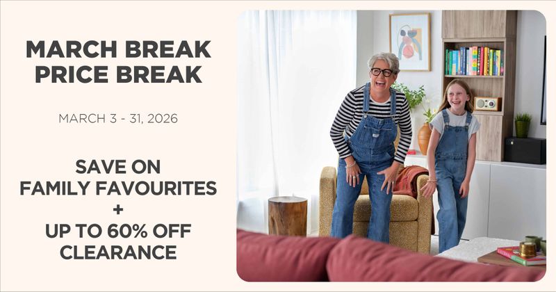 PALLISER FEBRUARY 12 - 24, 2026 WINTER SALES EVENT SAVE UP TO 30% OFF ALL UPHOLSTERY See stores for details. Subject to eligibility..